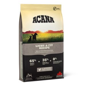 אקאנה לייט פיט אוכל דיאטטי לכלב ללא דגנים 11.4 ק