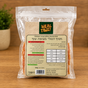 מיל טיים מקלות דנטלי בציפוי עוף 500 גרם Meal Time