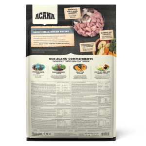 אקאנה עוף לכלב בוגר גזע קטן ללא דגנים 6 ק