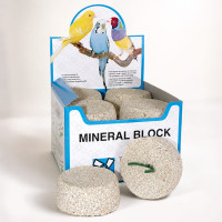 Mineral Block Medium with Hook – בלוק מינרלים בינוני לציפורים